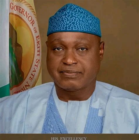 Everything you need to know about Ekiti governor.